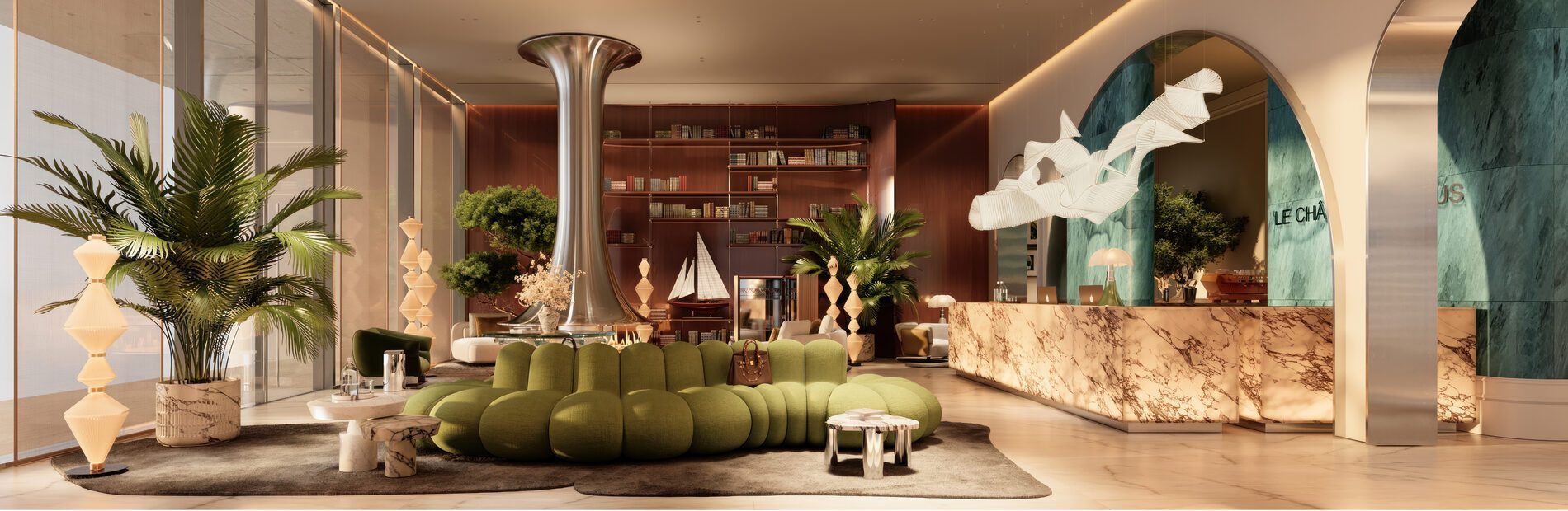 The Grand Lobby, illustrative