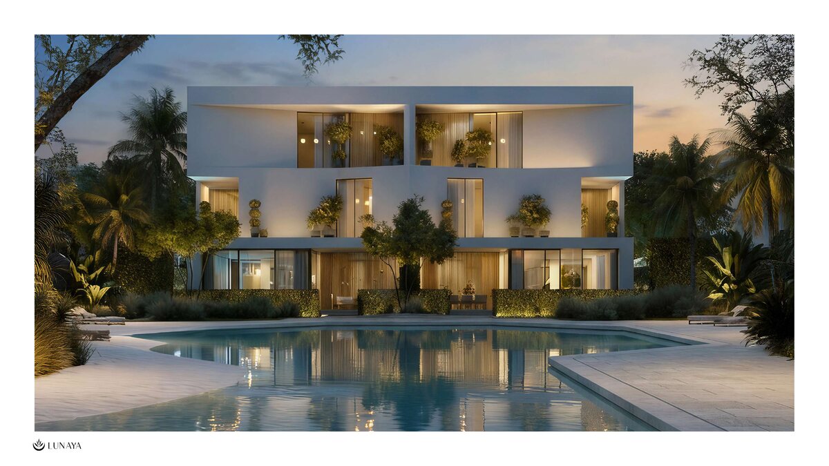 The Dune villa at Lunaya