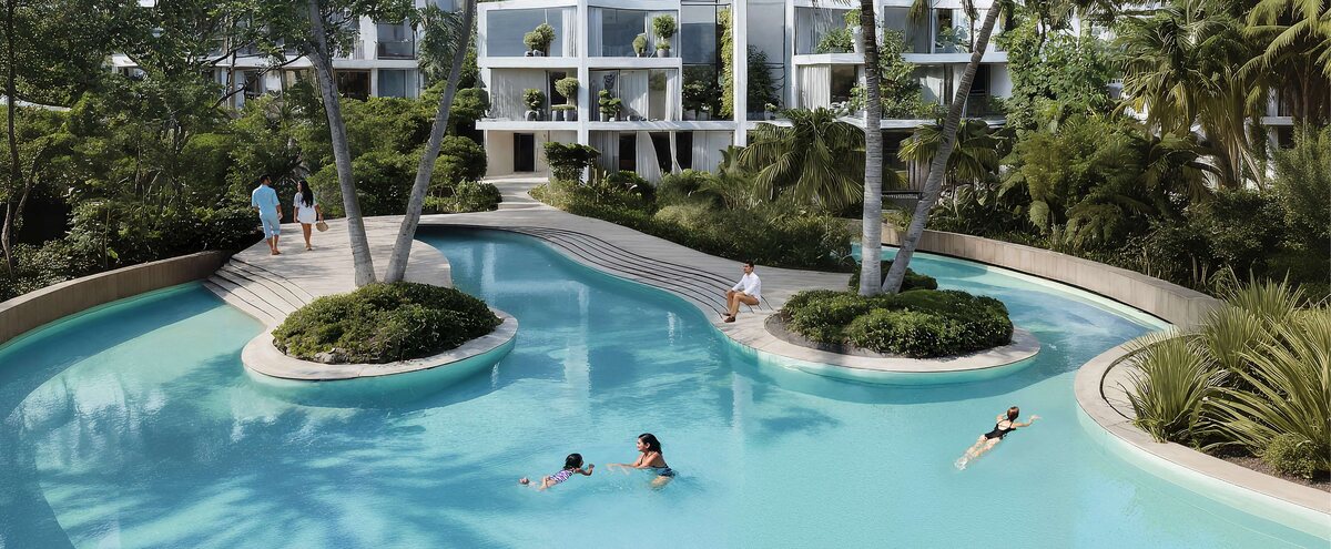 The Rise villa at Lunaya