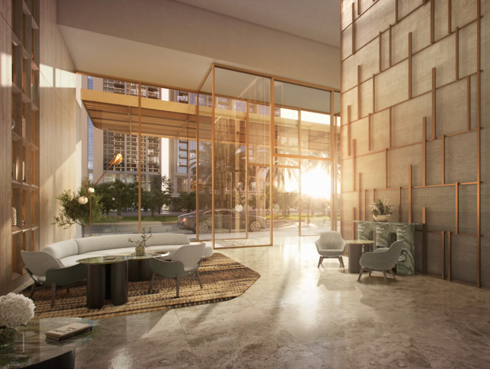 Marriott Residences JLT lobby entrance